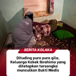 Dituding Pura-Pura Gila,Keluarga Tersangka Munculkan Rekam Medis
