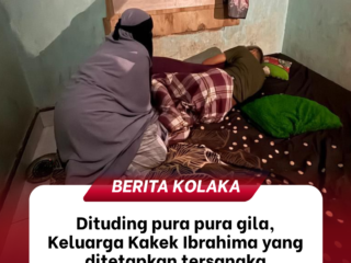 Dituding Pura-Pura Gila,Keluarga Tersangka Munculkan Rekam Medis
