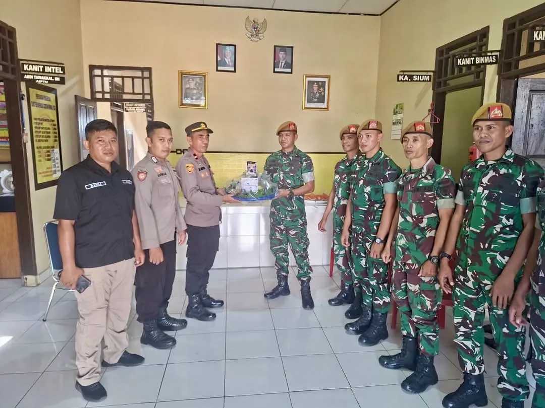 Sinergitas TNI-Polri di Bengo Makin Solid, Koramil dan Yon Armed Tarik Kawali Beri Kejutan Hari Bhayangkara ke-80