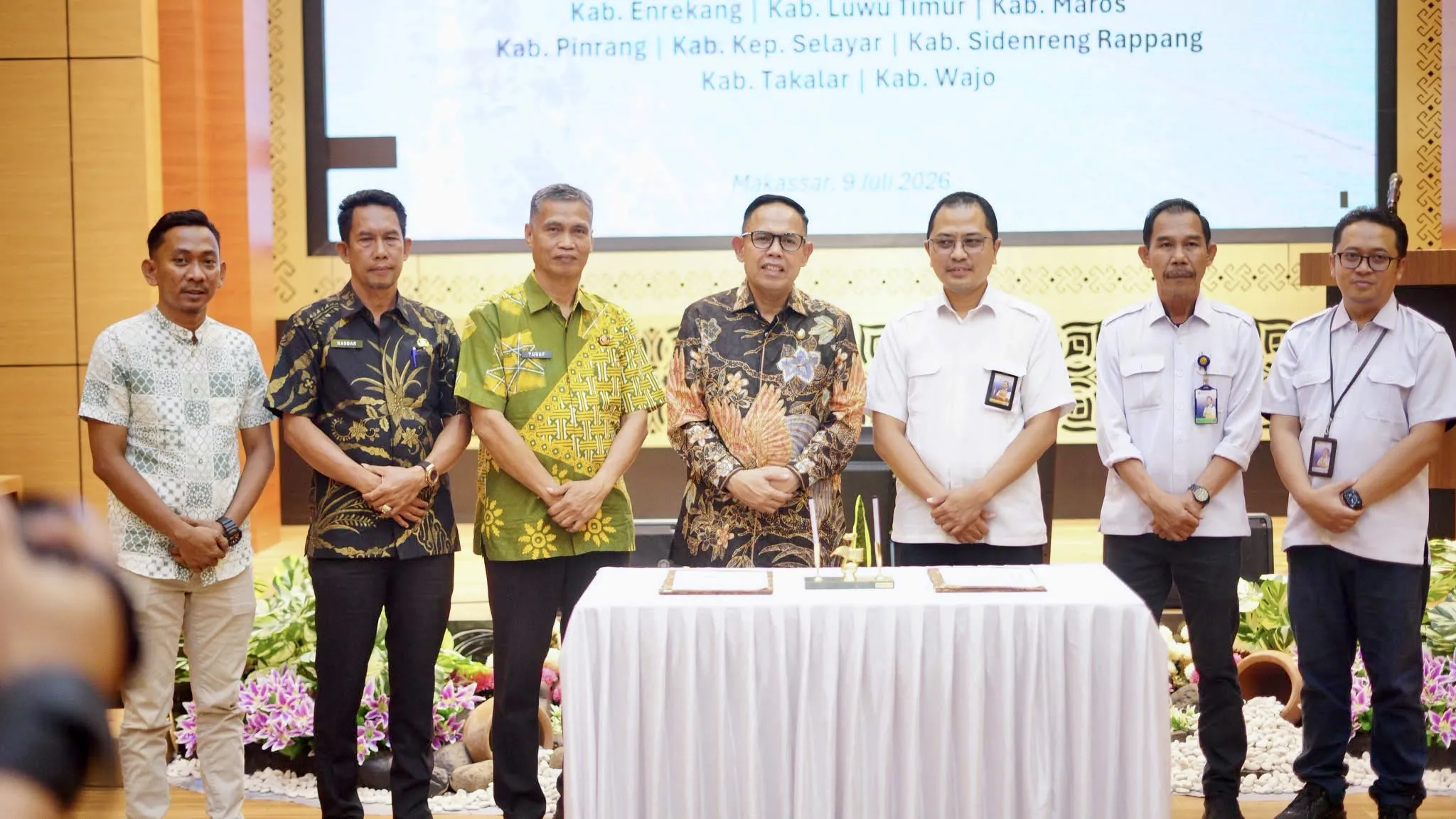 Wakil Bupati Bone Hadiri Penyerahan Hasil Program JIAT Inpres 2025, Perkuat Dukungan Menuju Swasembada Pangan