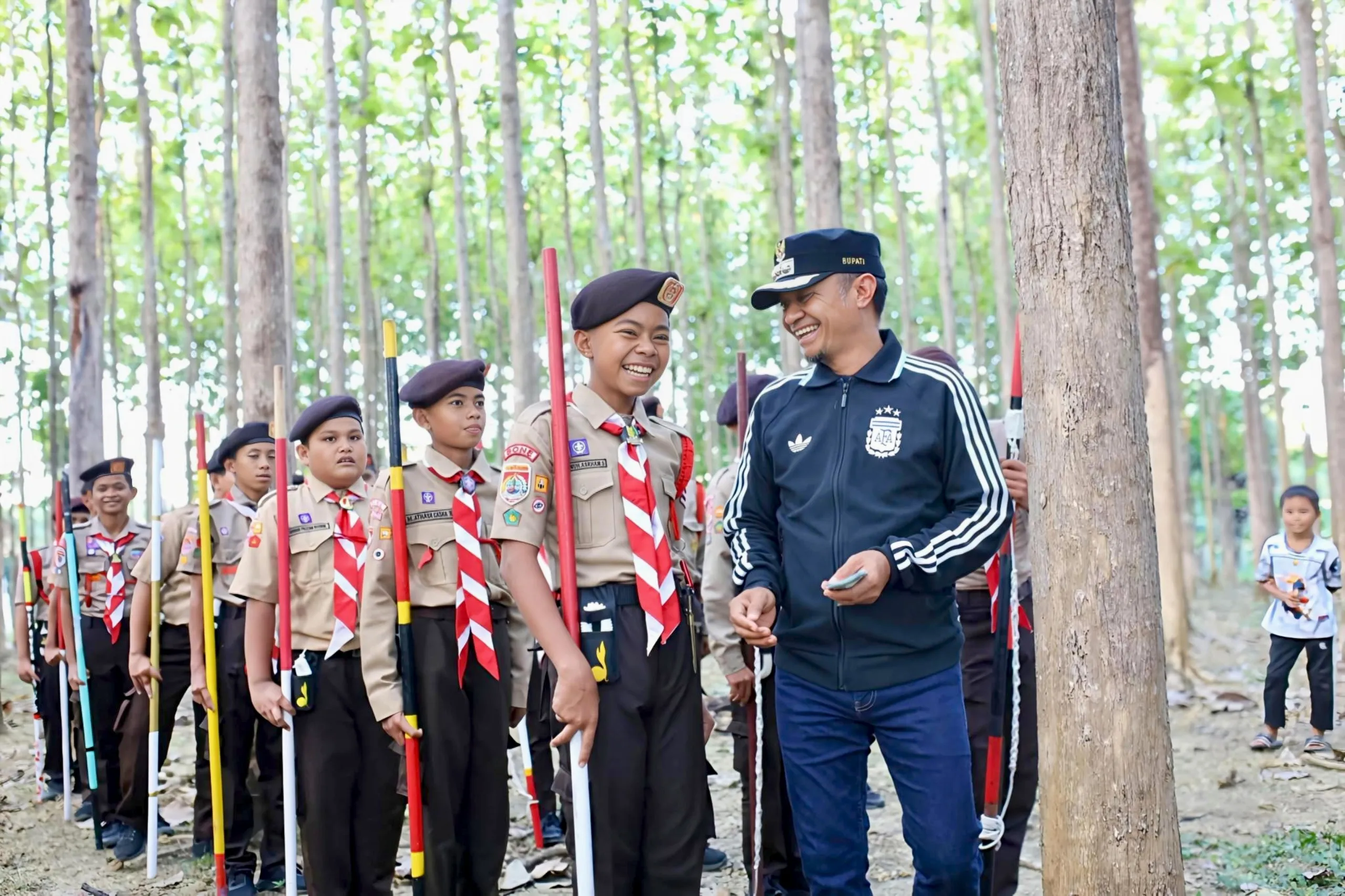 Bupati Bone Suntik Semangat Kontingen Jambore Nasional 2026, Tekankan Jaga Nama Baik Daerah
