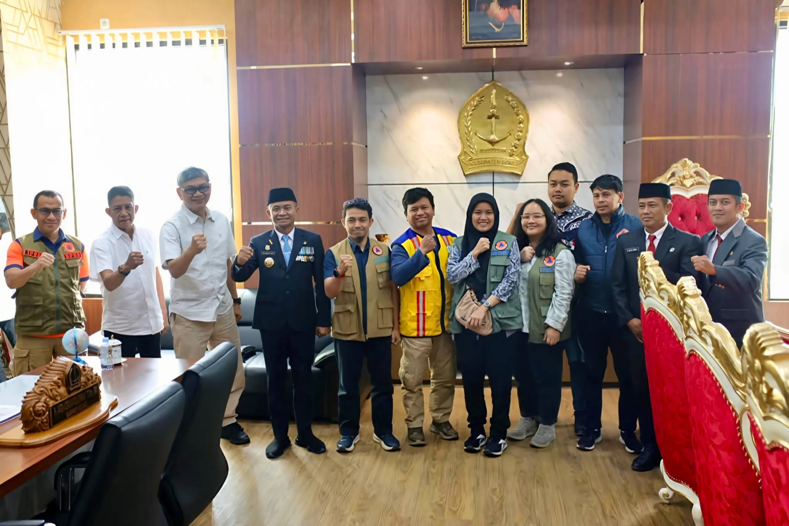 Bupati Bone Terima Audiensi Tim Verifikasi BNPB Bahas Usulan Hibah Rehabilitasi dan Rekonstruksi Pascabencana