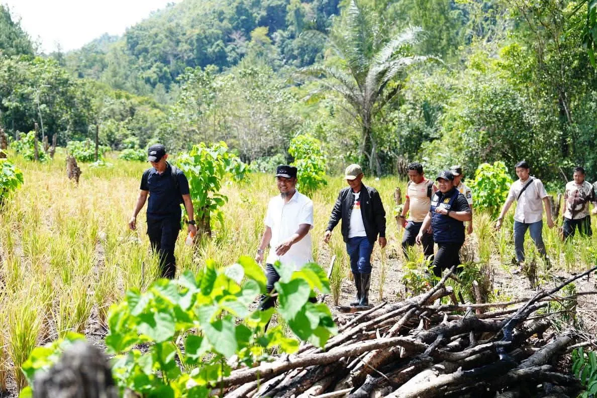 Dongkrak Sektor Pertanian, Gubernur Sulsel Bersama Bupati Bone Tinjau Rencana Pembangunan Irigasi Perpipaan Seluas 3.400 Hektare di Bengo