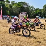 Adrenalin dan Tradisi Menyatu, Wabup Bone Resmi Buka Balap Motor Ojek Gabah Beramal Season X