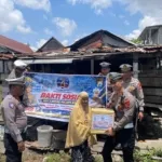 Bakti Sosial Satlantas Polres Bone: Ringankan Beban Warga Kurang Mampu di Hari Lalu Lintas Bhayangkara ke-71