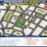 Catat! Malam Ini & Besok, 10 Ruas Jalan di Watampone Ditutup Selama Gau Maraja