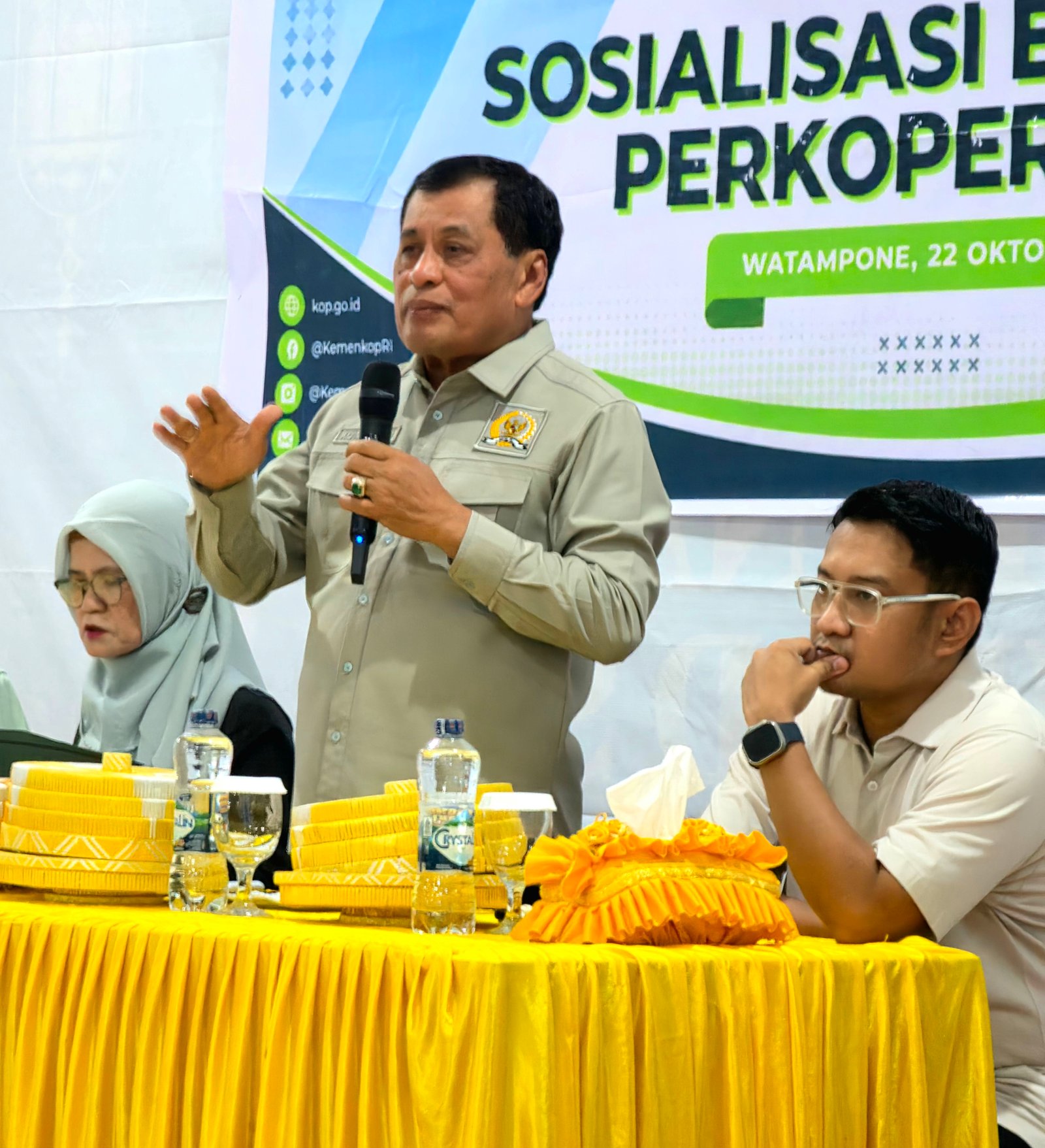 Transformasi Digital dan Ekosistem Koperasi: Nurdin Halid Dorong Penguatan Ekonomi Kerakyatan di Bone
