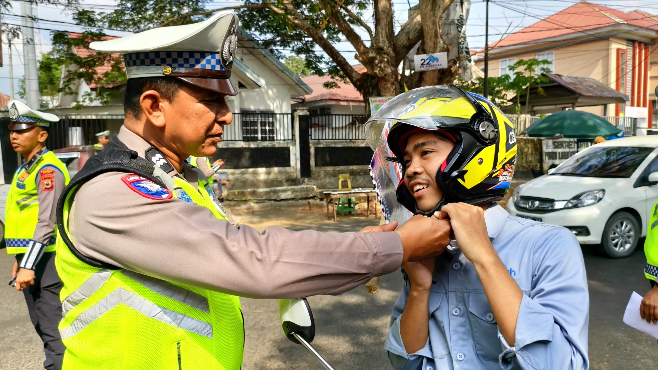 Polantas Bone Gencarkan Edukasi Hingga Tindak Pelanggar di Hari Ke-4 Ops Patuh 2026